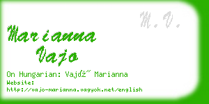 marianna vajo business card